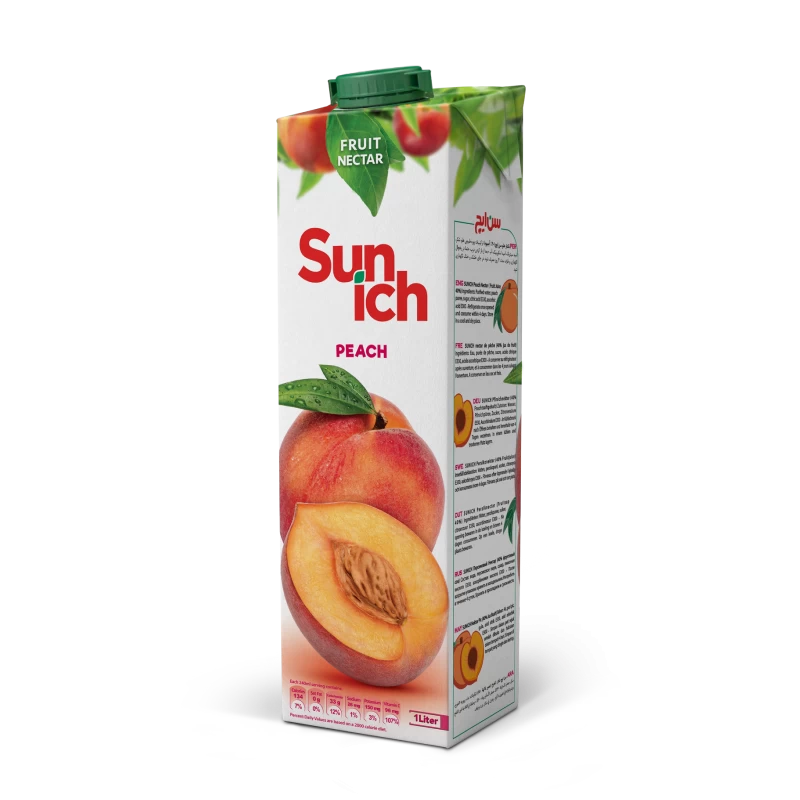 Sunich Peach Juice ā 1L (Smooth, Sweet & Naturally Fruity)