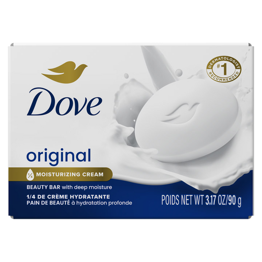 Dove Beauty Bar – (Gentle, Moisturizing & Trusted for Everyday Care)